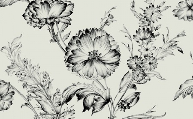 Обои Sketch Flower  Simplicity Collection 40300